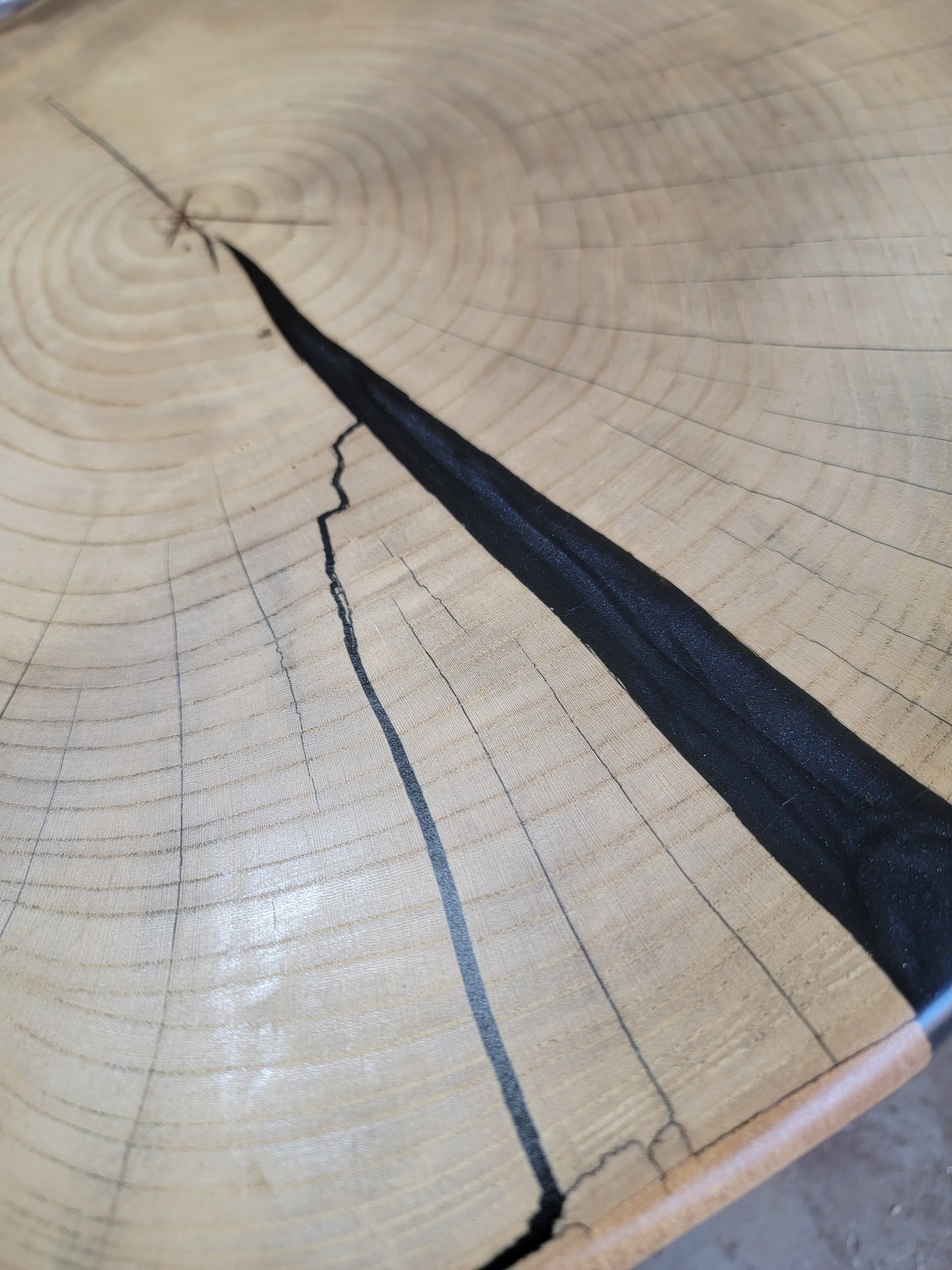 Hackberry Live-edge Side Table