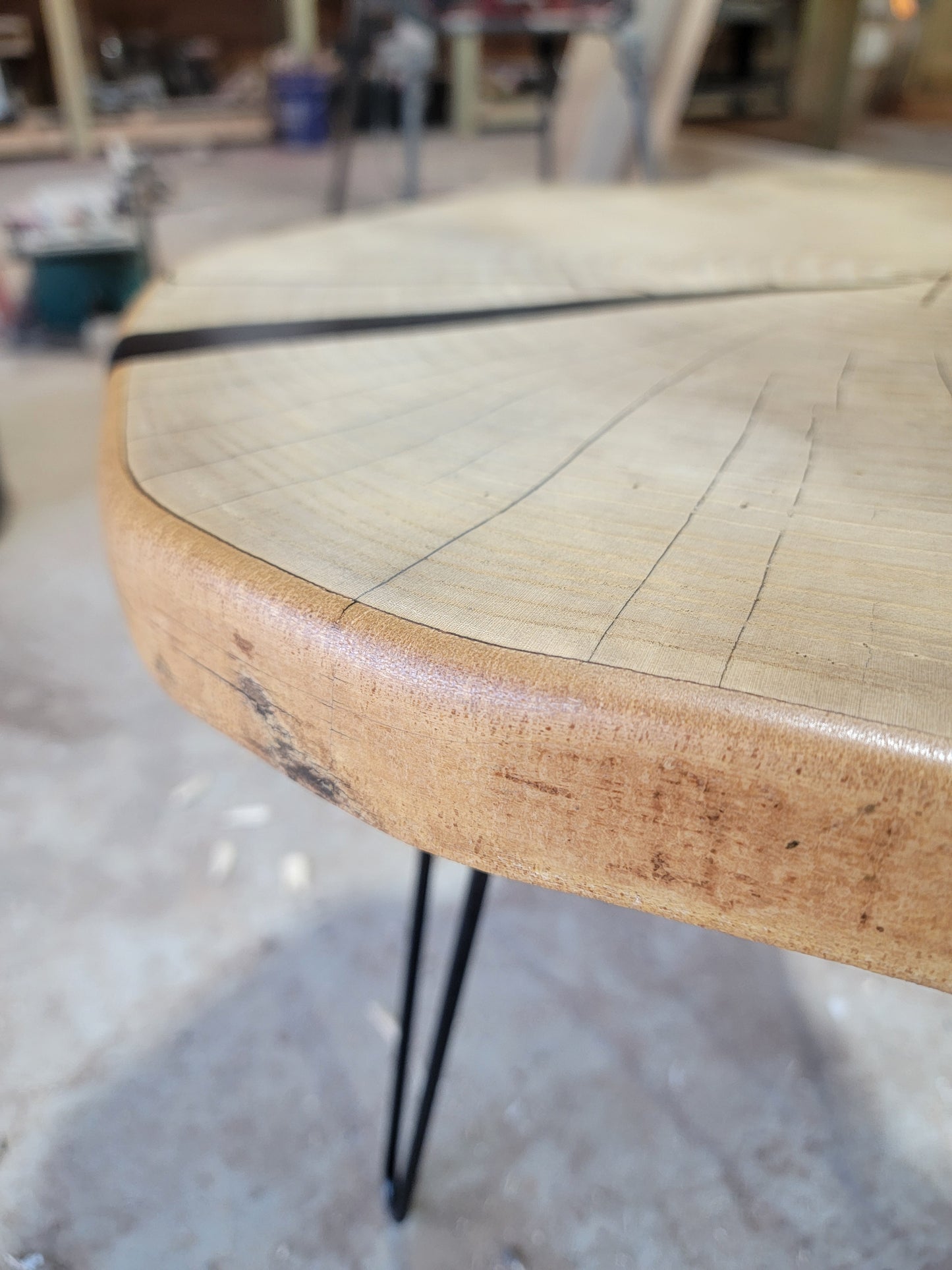 Hackberry Live-edge Side Table