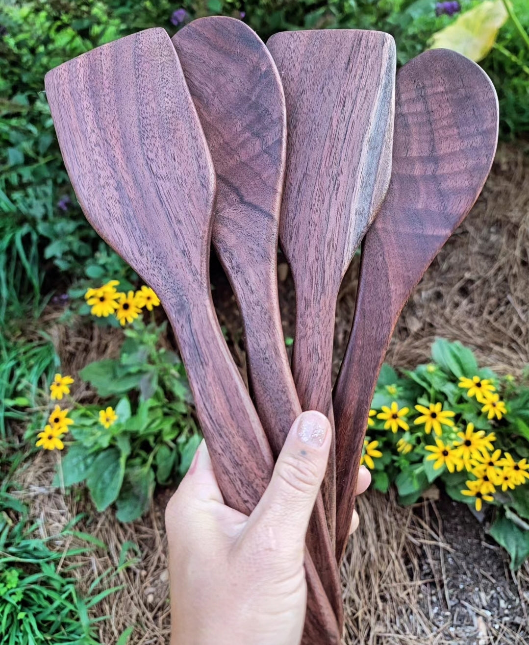 Hardwood Spoon and Spatula set