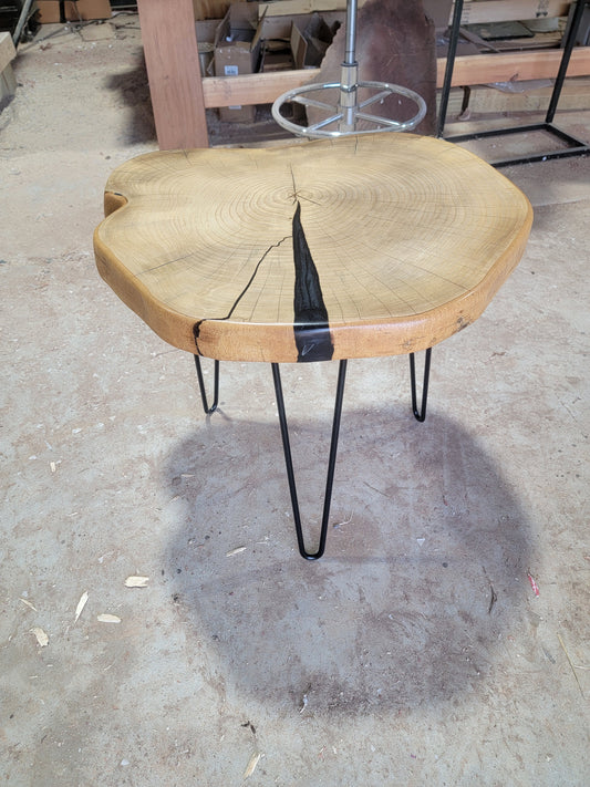 Hackberry Live-edge Side Table