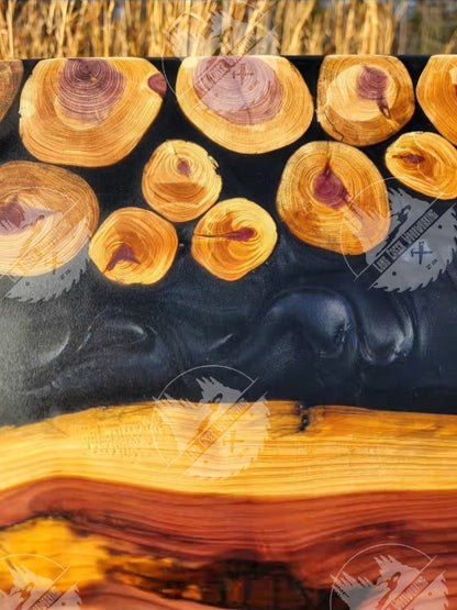 Cedar Resin Charcuterie Board