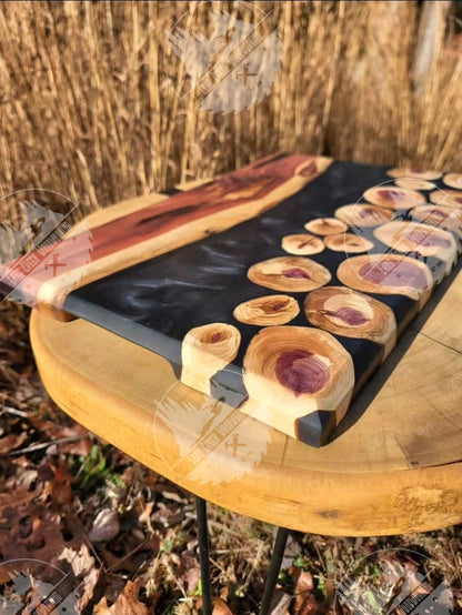 Cedar Resin Charcuterie Board