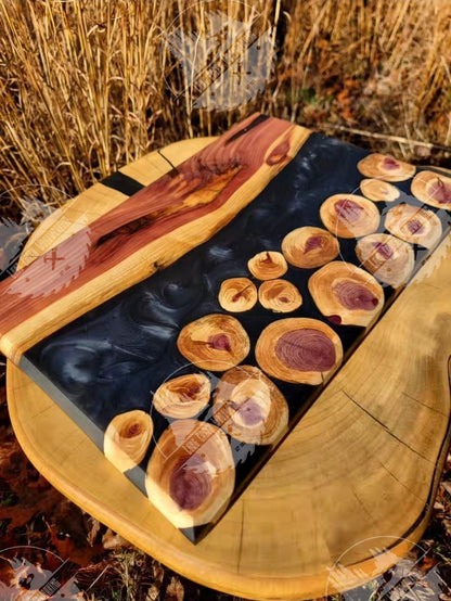Cedar Resin Charcuterie Board