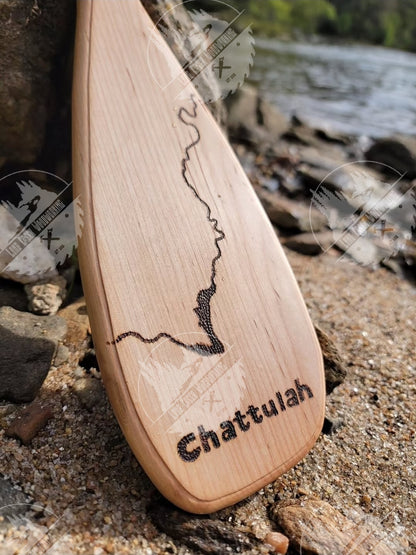 River Map Mini Paddle Chattulah