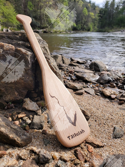 River Map Mini Paddle Tallulah