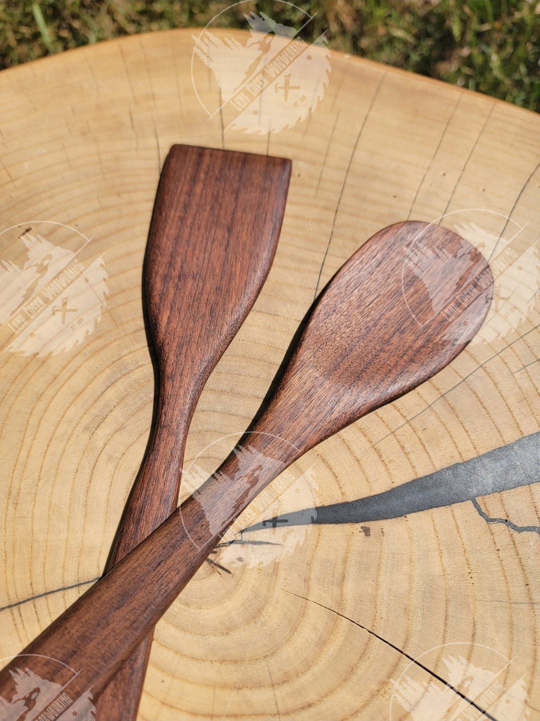 Hardwood Spoon and Spatula set