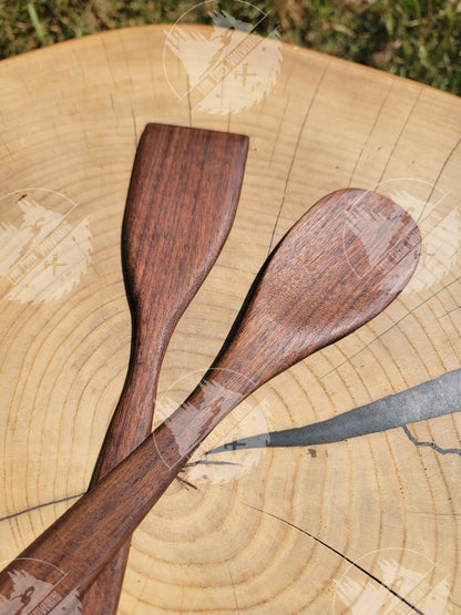 Hardwood Spoon and Spatula set