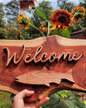 Welcome Sign Trout