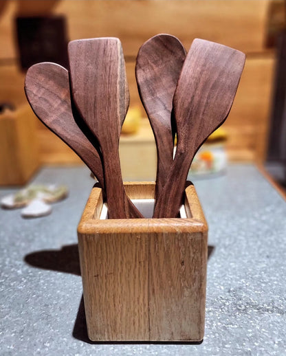 Hardwood Spoon and Spatula set