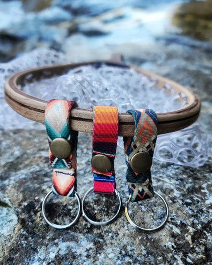 Net Attachment Loop Keychain Serape