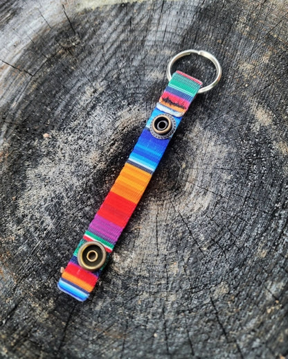 Net Attachment Loop Keychain Serape