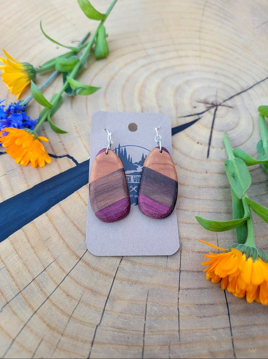 Exotic Wood Earrings  EE02