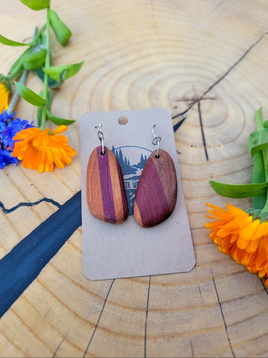 Exotic Wood Earrings  EE03