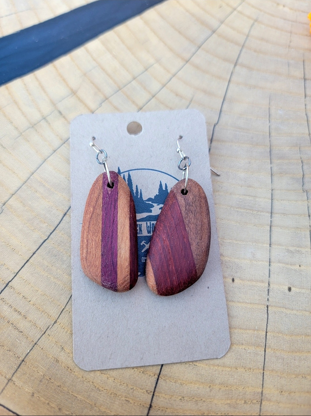 Exotic Wood Earrings  EE03