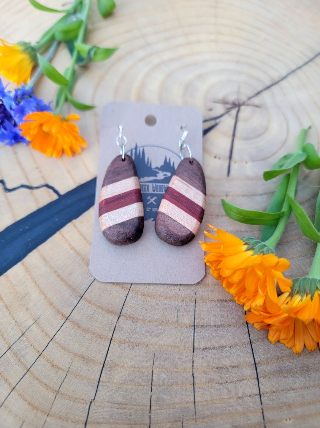 Exotic Wood Earrings  EE07