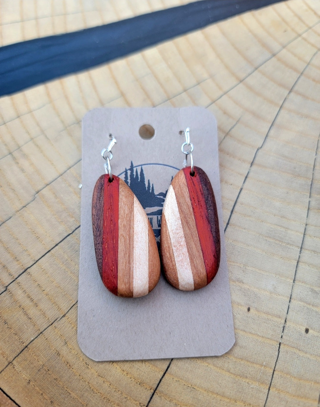 Exotic Wood Earrings  EE08
