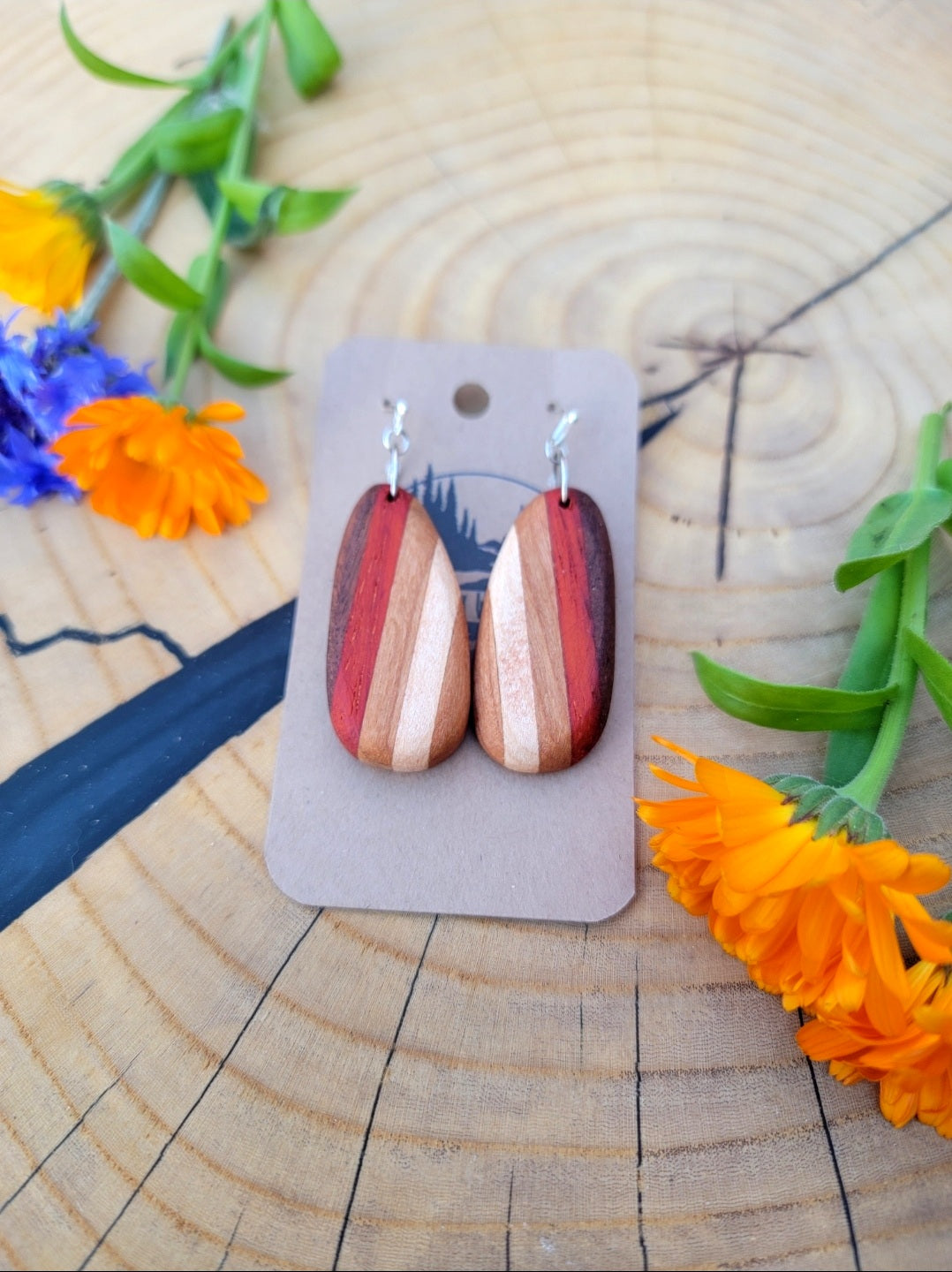 Exotic Wood Earrings  EE08