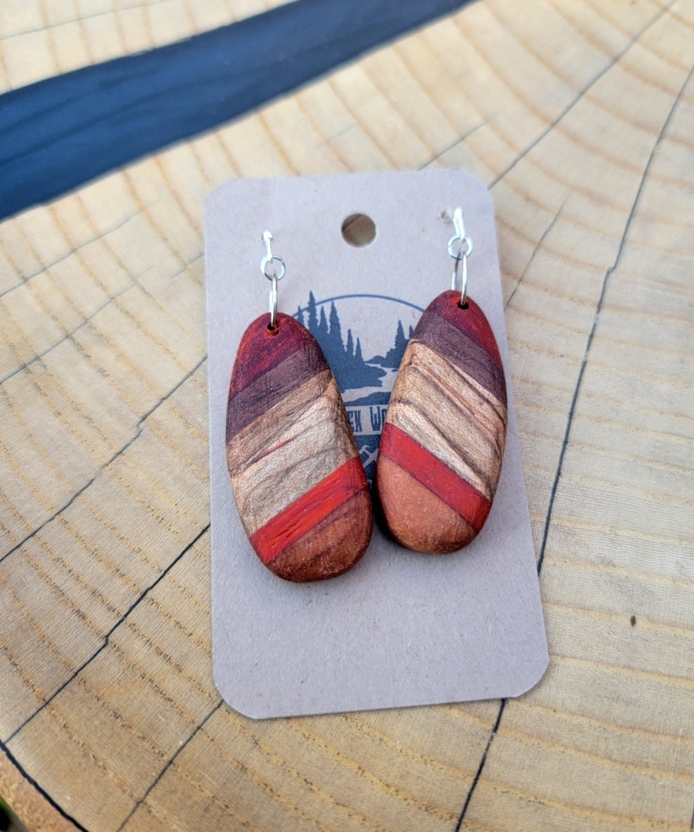 Exotic Wood Earrings  EE09
