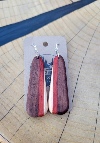 Exotic Wood Earrings  EE13