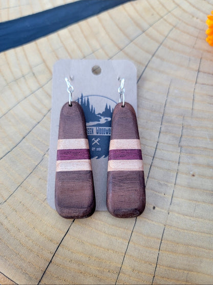 Exotic Wood Earrings  EE15