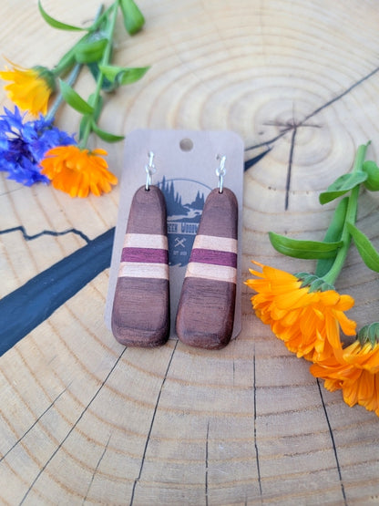 Exotic Wood Earrings  EE15