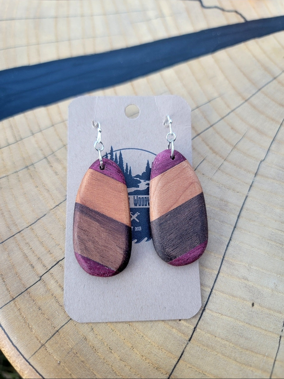 Exotic Wood Earrings  EE16