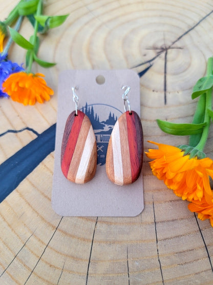 Exotic Wood Earrings  EE20