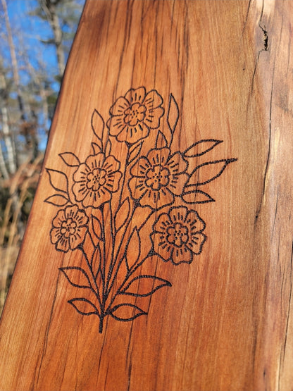 Cherry Bouquet Wall Hanger