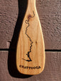 River Map Mini Paddle Chattoga