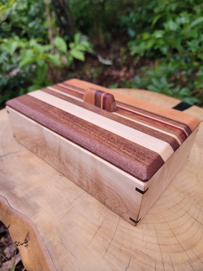 Large wood box