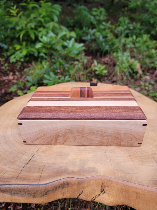 Large wood box