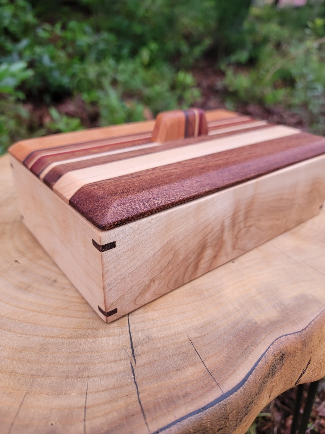 Large wood box