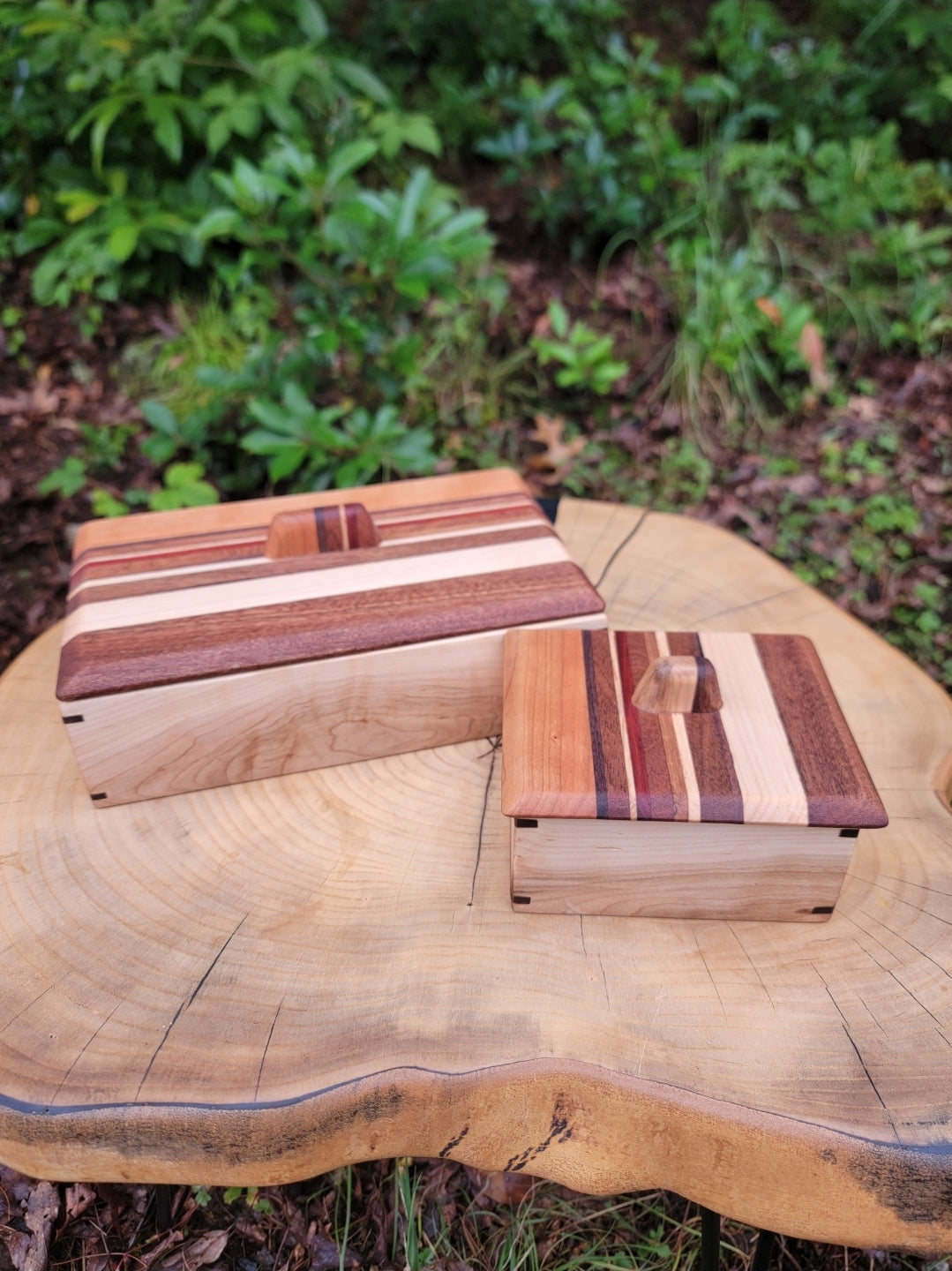 Large wood box
